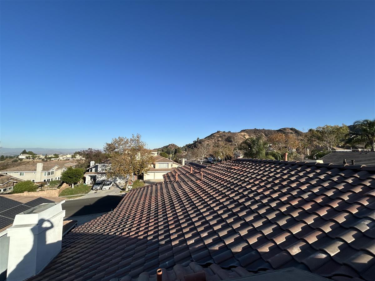 Tile roof completed project